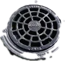 Gitterrost Ø500/315 mm