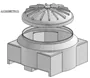 Optics access chamber 1200 mm